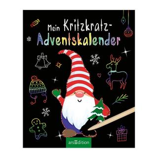ARS EDITION Mein Kritzkratz-Adventskalender  