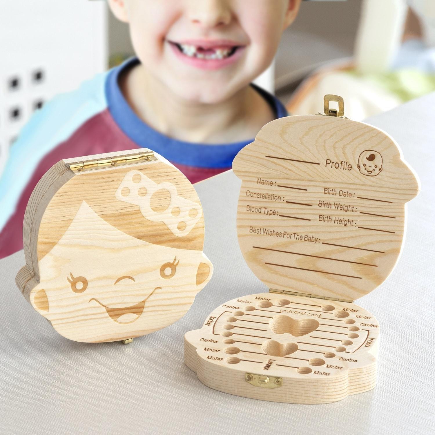 InnovaGoods Boîte à dents pour enfants - Garçon  