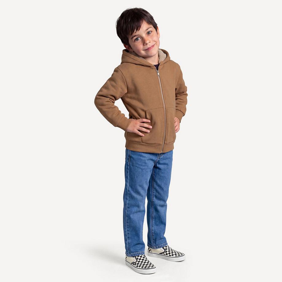 La Redoute Collections  Sweatshirt mit Reissverschluss und Kapuze 