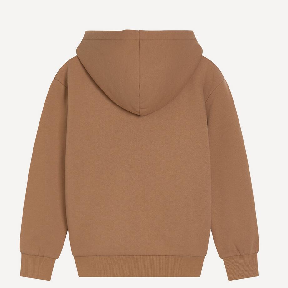 La Redoute Collections  Sweatshirt mit Reissverschluss und Kapuze 
