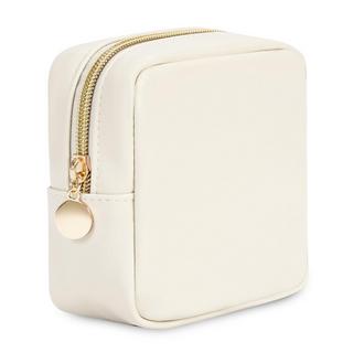 Only-bags.store Mini Make Up Tasche PU Leder Portable Kosmetiktasche mit Reissverschluss  