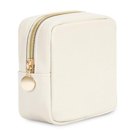 Only-bags.store Petit pour Sac à main Mini sac de maquillage Sac de maquillage portable en cuir PU avec fermeture à glissière Petit pour Sac à main Mini sac de maquillage Sac de maquillage portable en cuir PU avec fermeture à glissière 