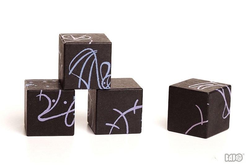 Bajo  Würfel Puzzle Nachttiere, Bajo 