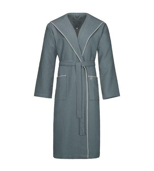 Image of Tizian Bademantel Unisex Schiefergrau L