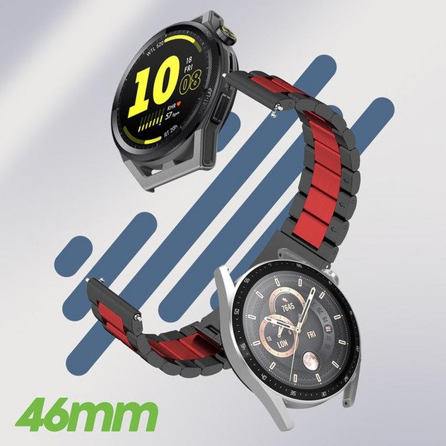 Avizar  Ersatzarmband für die Huawei Watch GT Runner und die Watch GT 3 46mm 