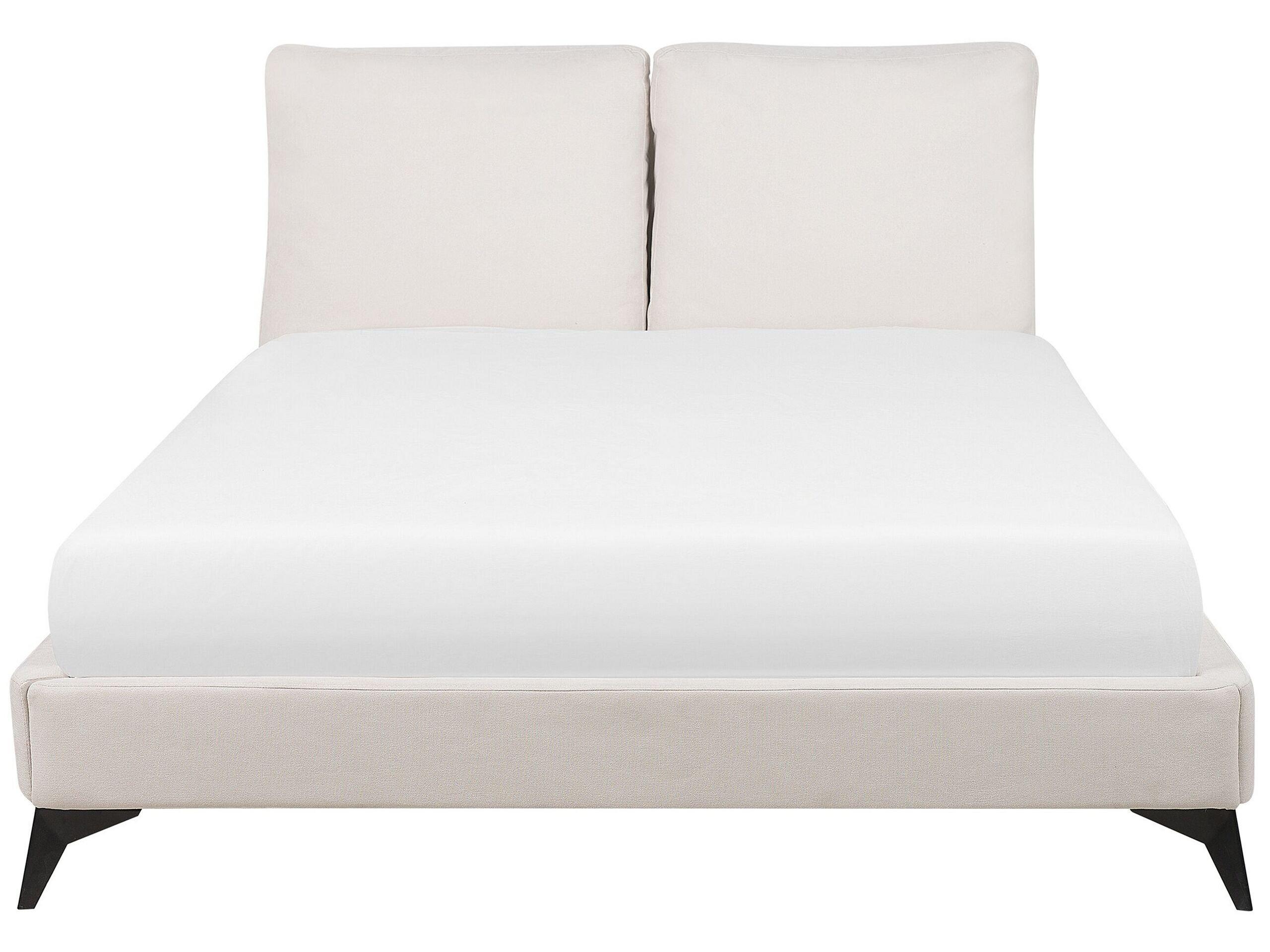 Beliani Letto con rete a doghe en Ciniglia Glamour MELLE  