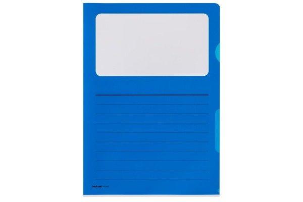 Image of KOLMA Sichthülle VISA Script A4 59.660.05 blau, Fenster 10 Stk. KOLMA Sichthülle VISA Script A4 59.660.05 blau, Fenster 10 Stk.