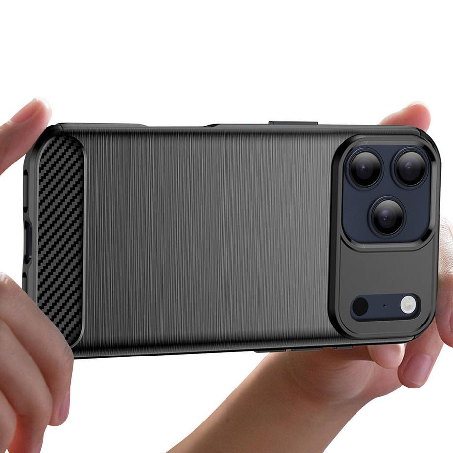 Avizar  Coque pour iPhone 17 Pro Silicone Souple 