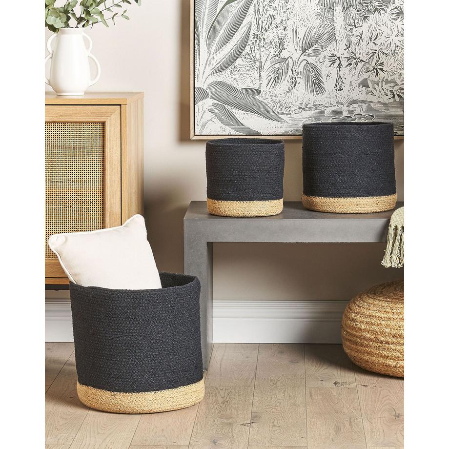 Beliani Korb en Coton Boho BASIMA  