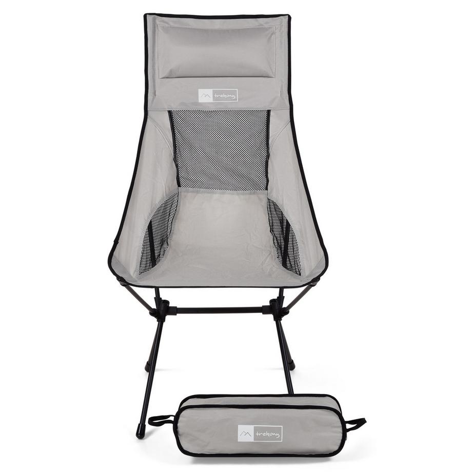 trekony  Campingstuhl, hoch, Stahl 