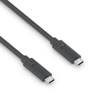 IS2511-005 USB Kabel 0,5 m USB 3.2 Gen 2 (3.1 Gen 2) USB C Schwarz