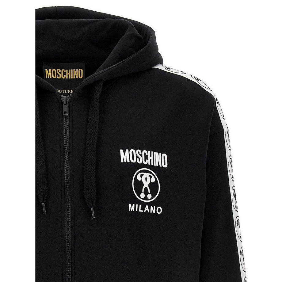 MOSCHINO Logo Fragezeichen Kapuzenpullover  