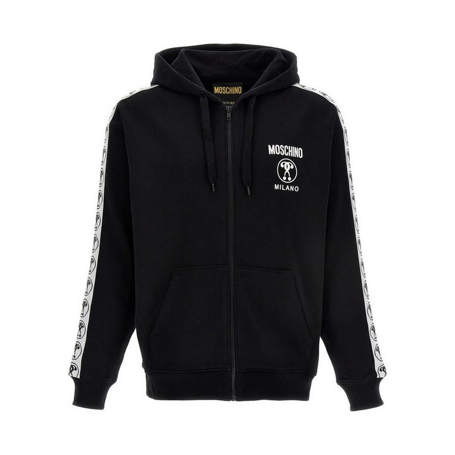 MOSCHINO Logo Fragezeichen Kapuzenpullover  