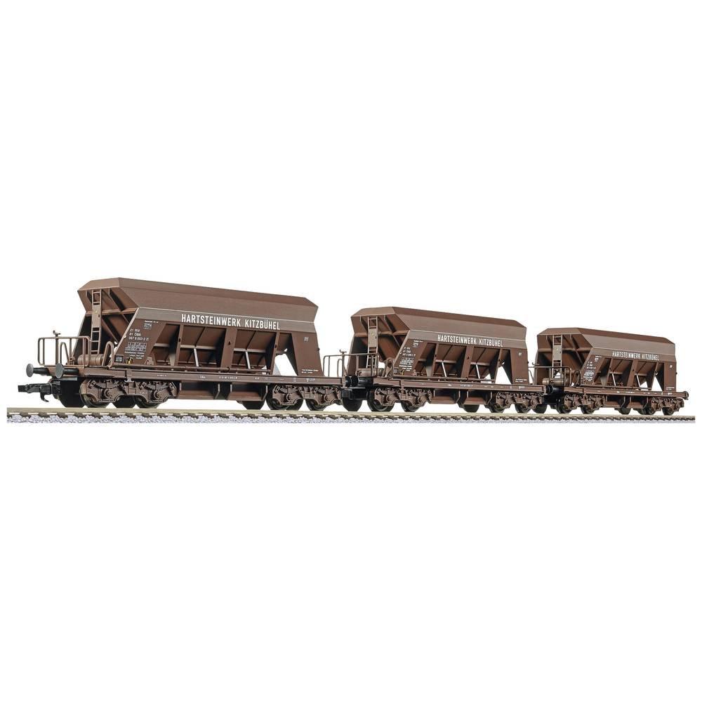 Image of H0 3er-Set Schotterwagen Hartsteinwerk Kitzbühel der ÖBB Multicolor