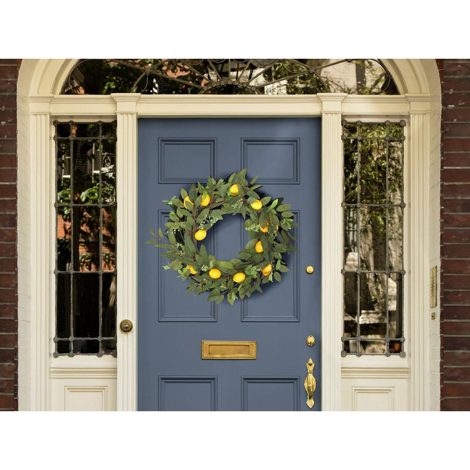 Beliani Dekokranz aus Kunststoff  LENRUN  