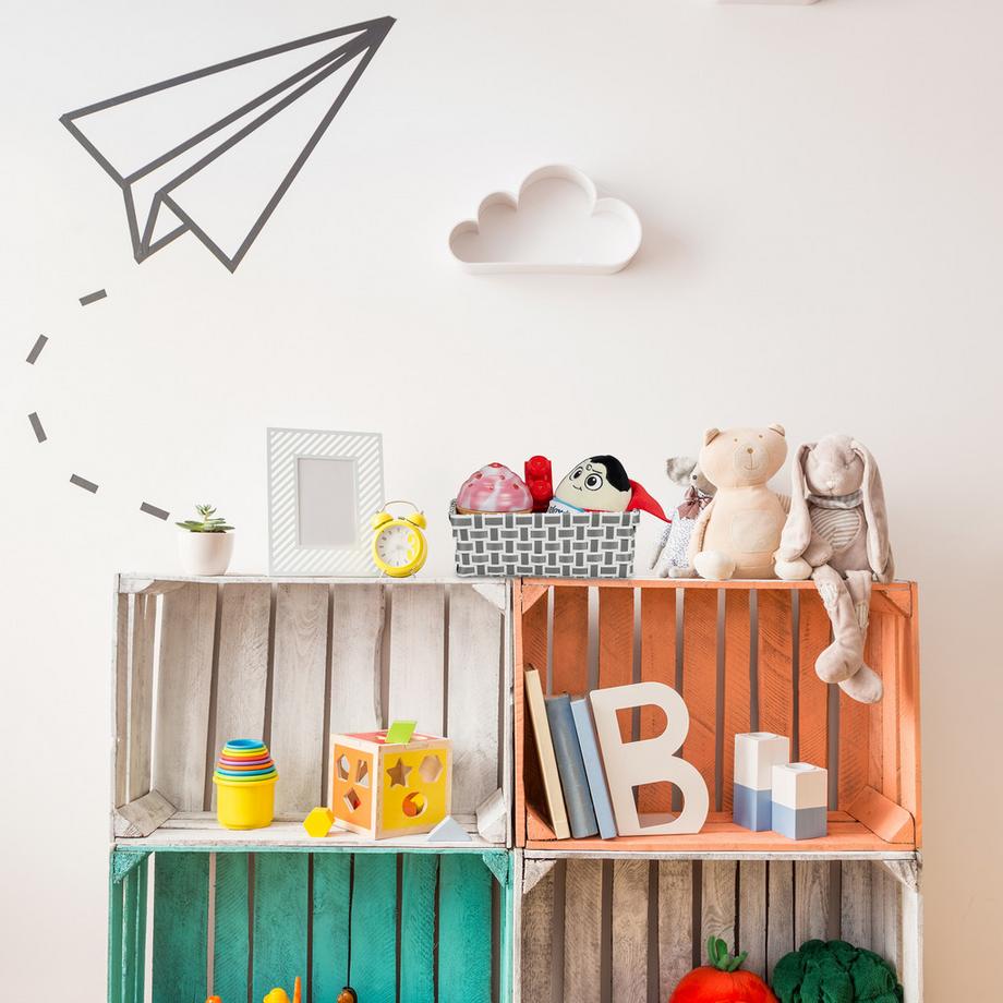 Northix Set di 8 cestini portaoggetti  