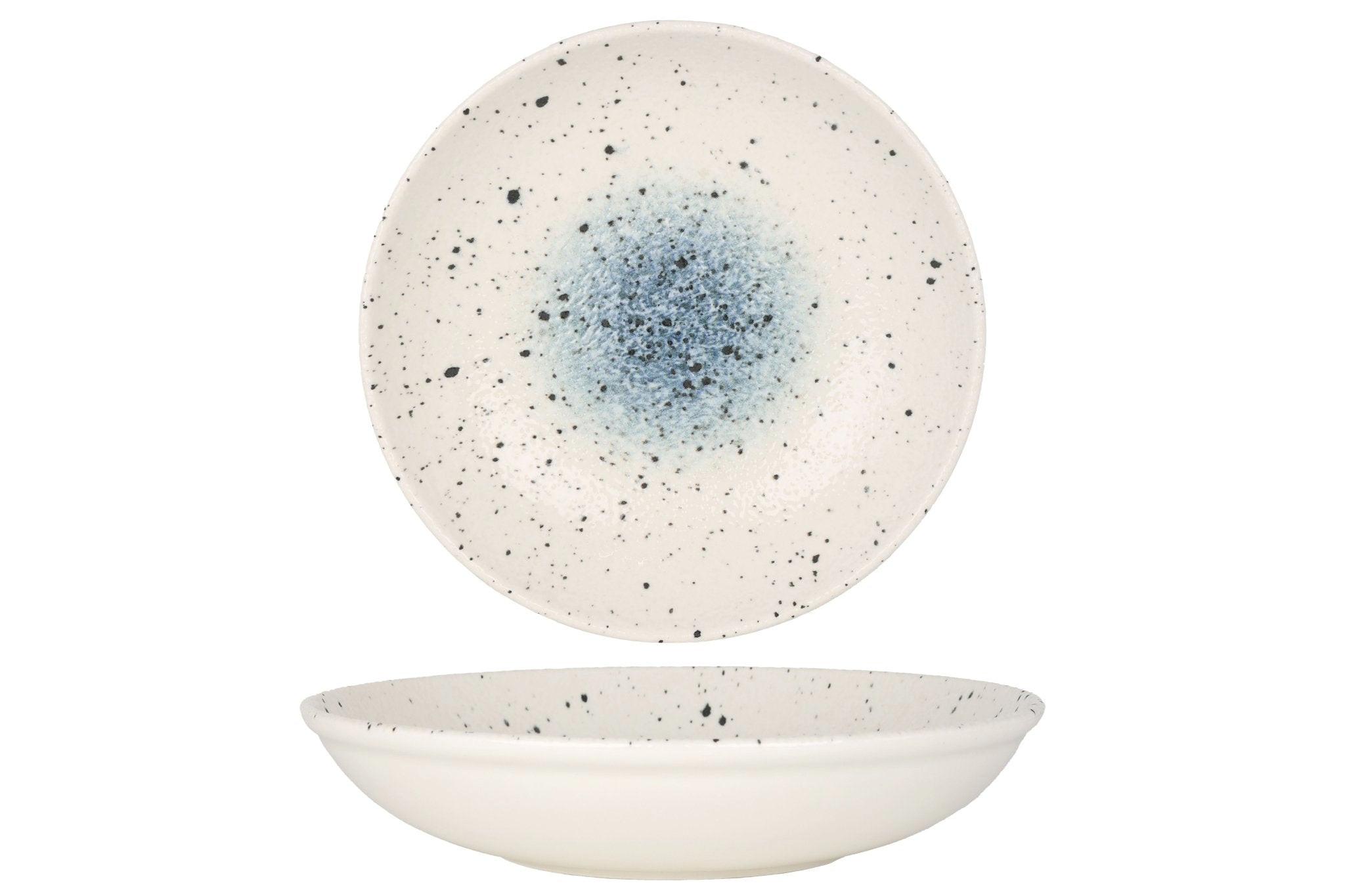 Image of Tiefe Teller - Splash - Porzellan - 6er Set Tiefe Teller - Splash - Porzellan - 6er Set