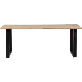 mutoni Table de salle à manger Tablo chêne FSC 200x90 pied en U  