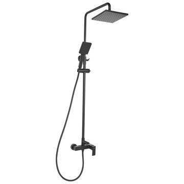 Ensemble de douche avec mitigeur et douche de pluie en Laiton Moderne CATAGENA