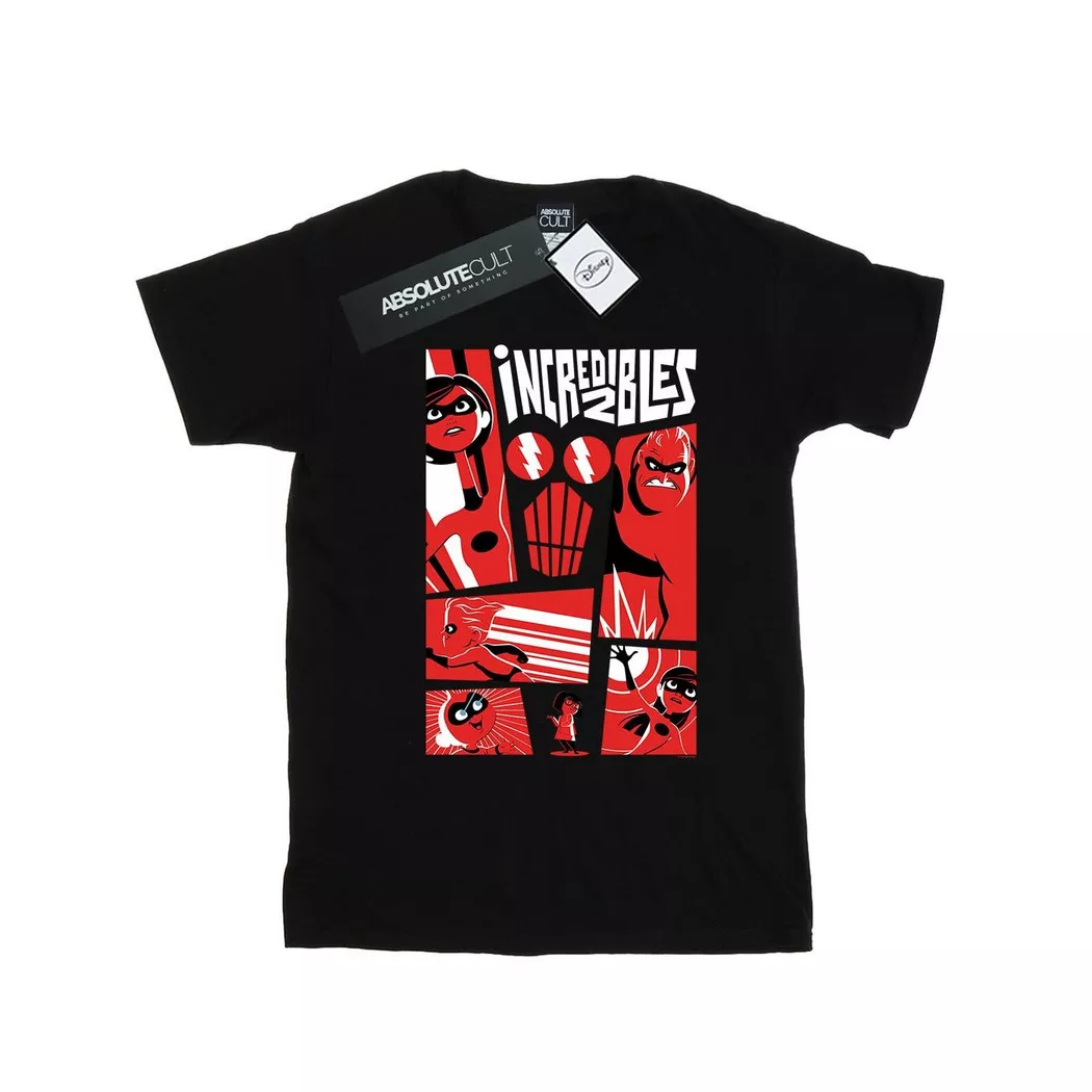 Disney - The Incredibles TShirt, für Damen, Schwarz, Größe XL