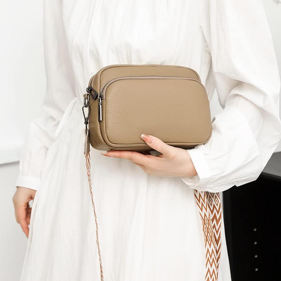 Only-bags.store Crossbody Bag mit gemustertem Riemen  