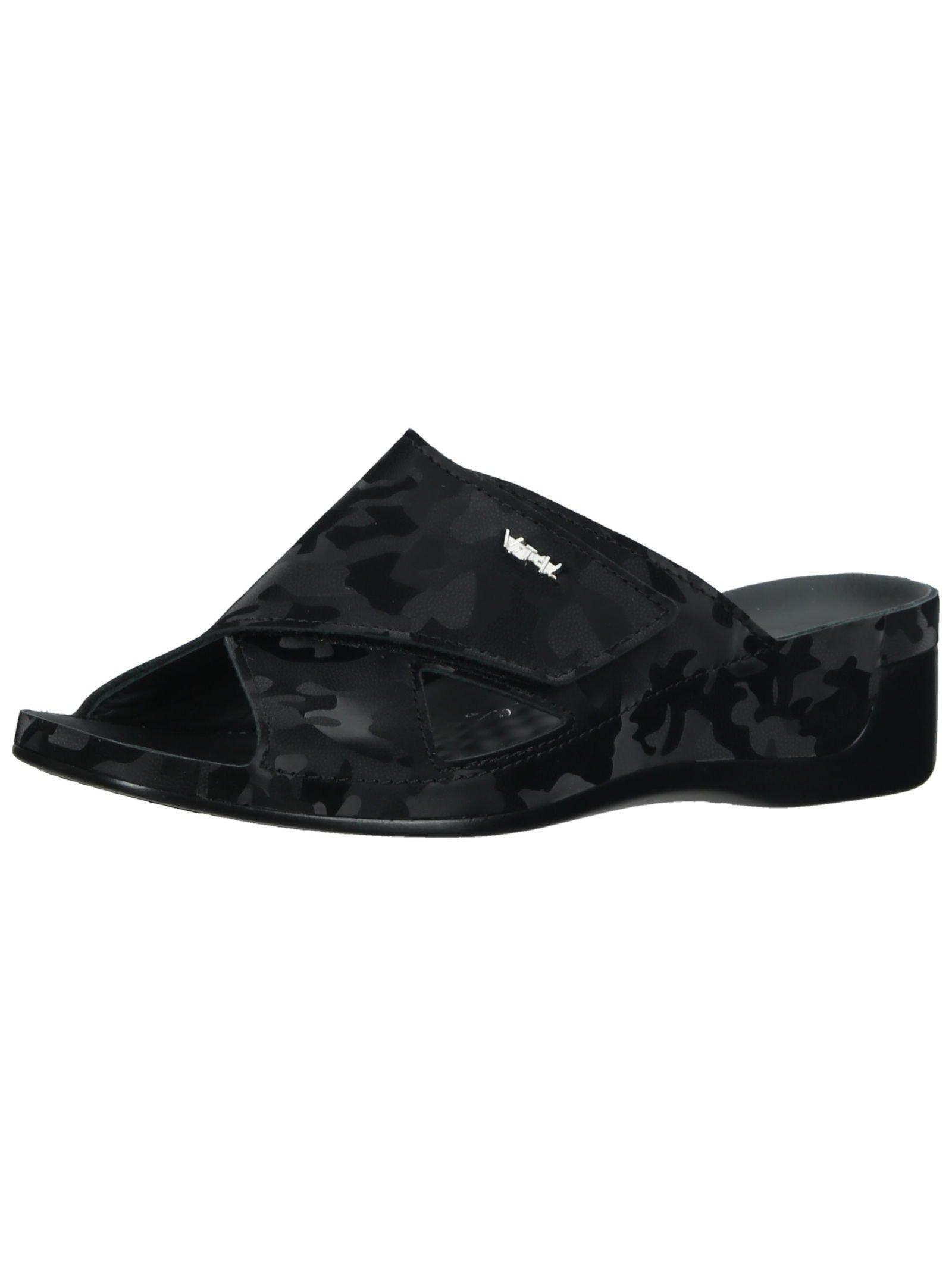 Image of Pantoletten Unisex Schwarz 42