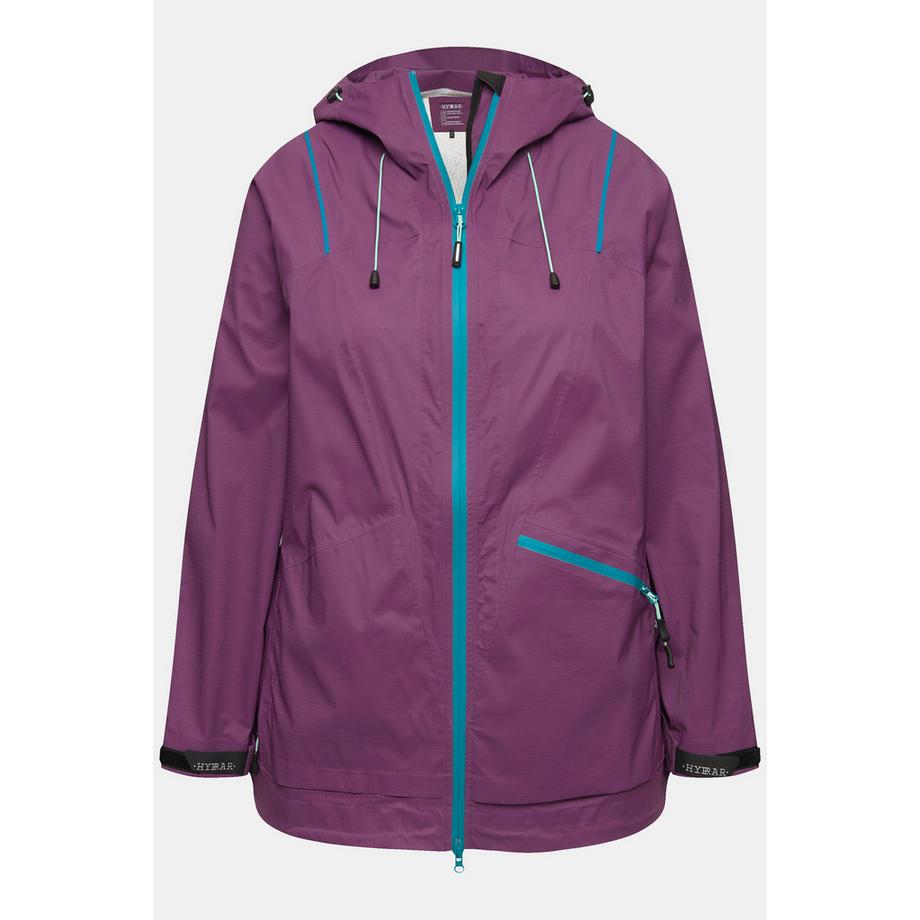 Ulla Popken Giacca Funzionale Impermeabile Cerniera A Doppio Cursore Riflettente  