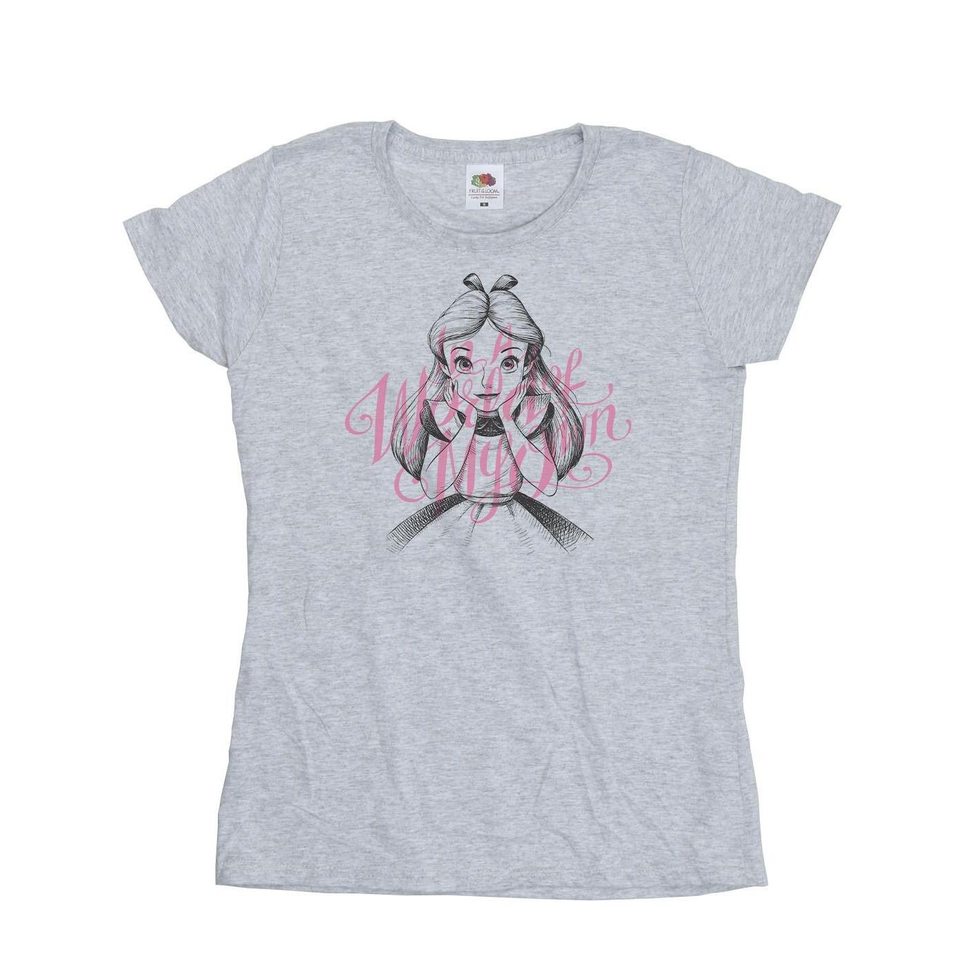 Disney  Tshirt ALICE IN WONDERLAND IN A WORLD OF MY OWN 