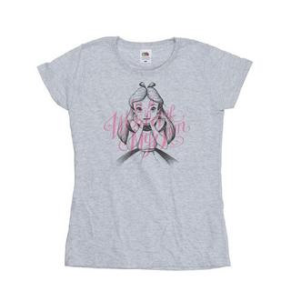 Disney  Tshirt ALICE IN WONDERLAND IN A WORLD OF MY OWN 