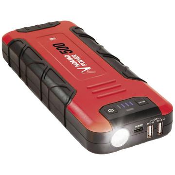 Schnellstartsystem Nomad-Power 500  Starthilfestrom (12 V)=550 A USB-Steckdose 2x, Ladezustandsanzei