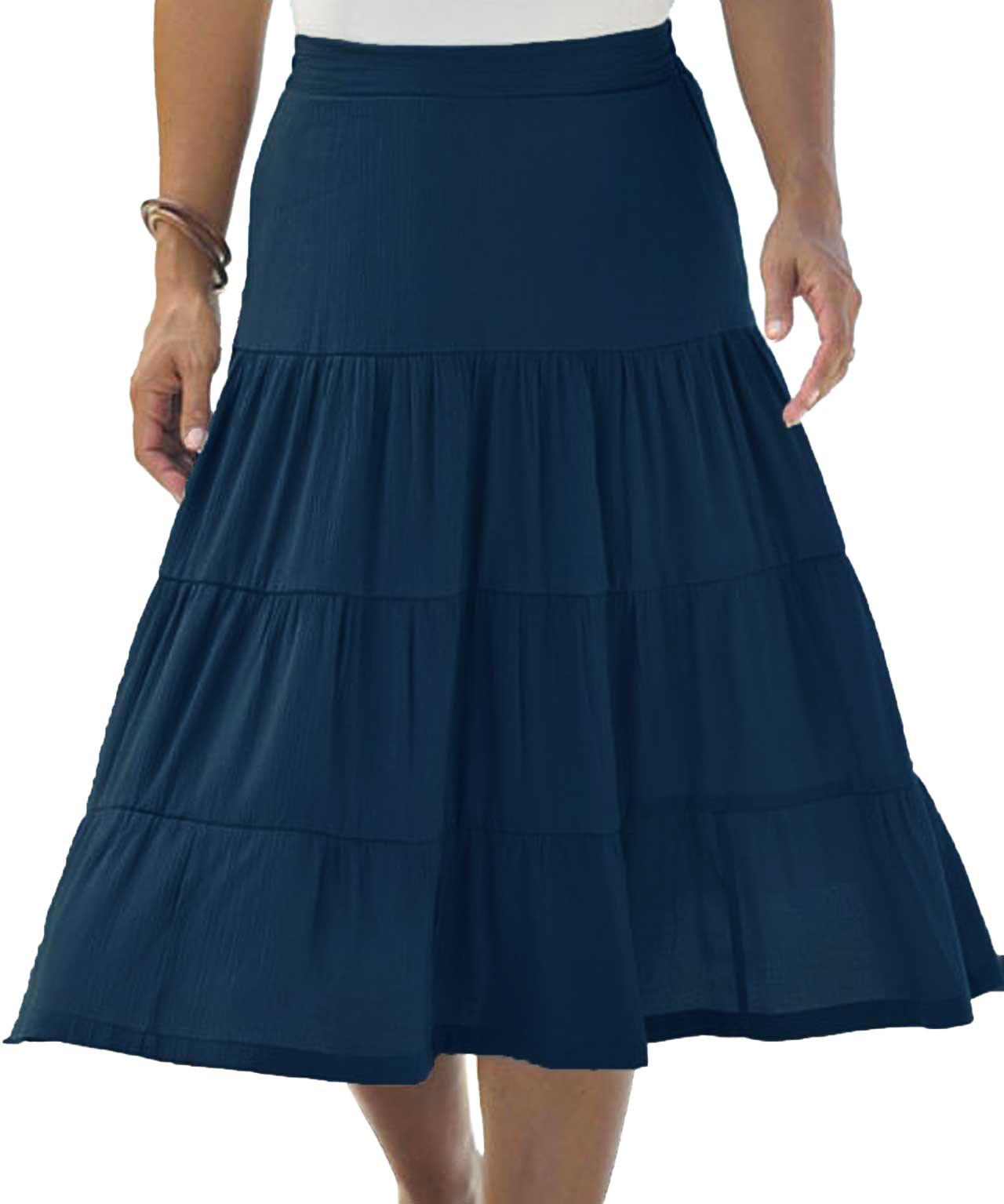 Image of Weiter Rock. Damen Blau 35/37