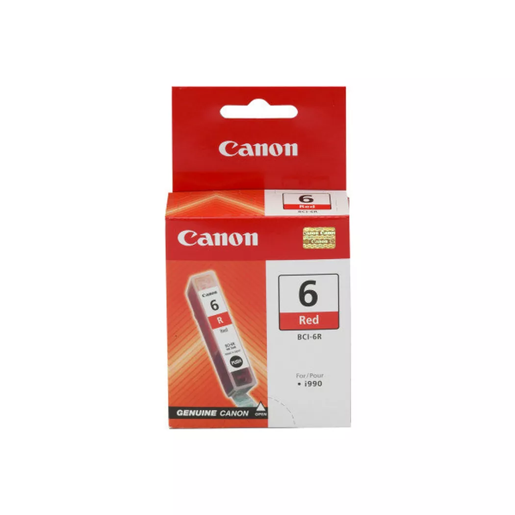 Canon – Tintenpatrone red BCI-6R i990 300 Seiten, One Size