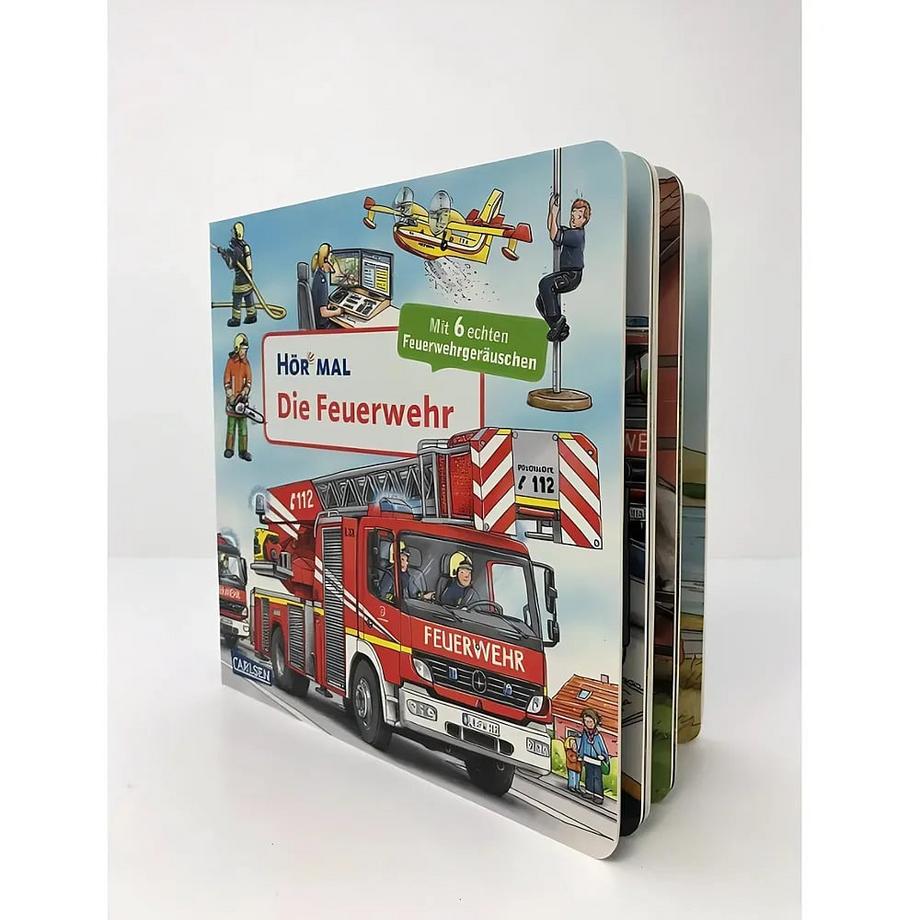 Hör mal Die Feuerwehr Zimmer, Christian; Zimmer, Christian (Illustrationen) Copertina rigida 
