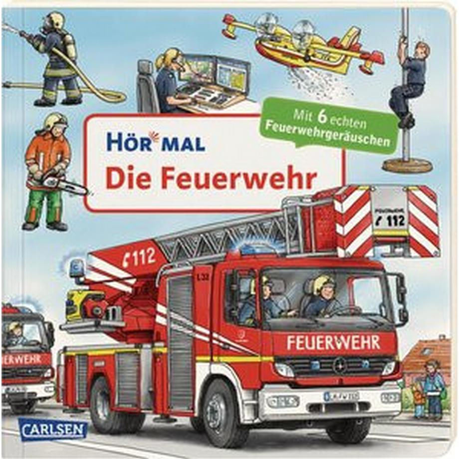 Hör mal (Soundbuch): Die Feuerwehr Zimmer, Christian; Zimmer, Christian (Illustrationen) Gebundene Ausgabe 