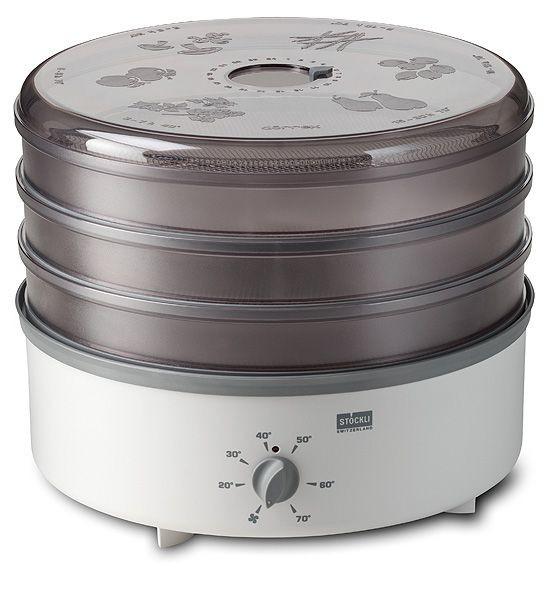 Stöckli Disidratatore dörrex grigio 3 griglie in metallo 230V , senza timer 33,5 cm - Stöckli  