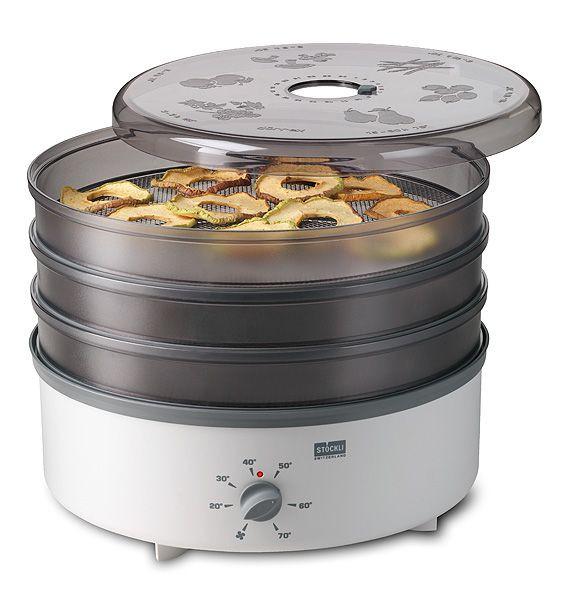 Stöckli Disidratatore dörrex grigio 3 griglie in metallo 230V , senza timer 33,5 cm - Stöckli  