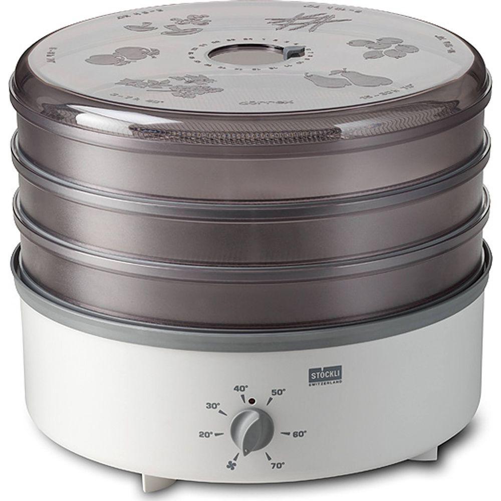 Stöckli Disidratatore dörrex grigio 3 griglie in metallo 230V , senza timer 33,5 cm - Stöckli  