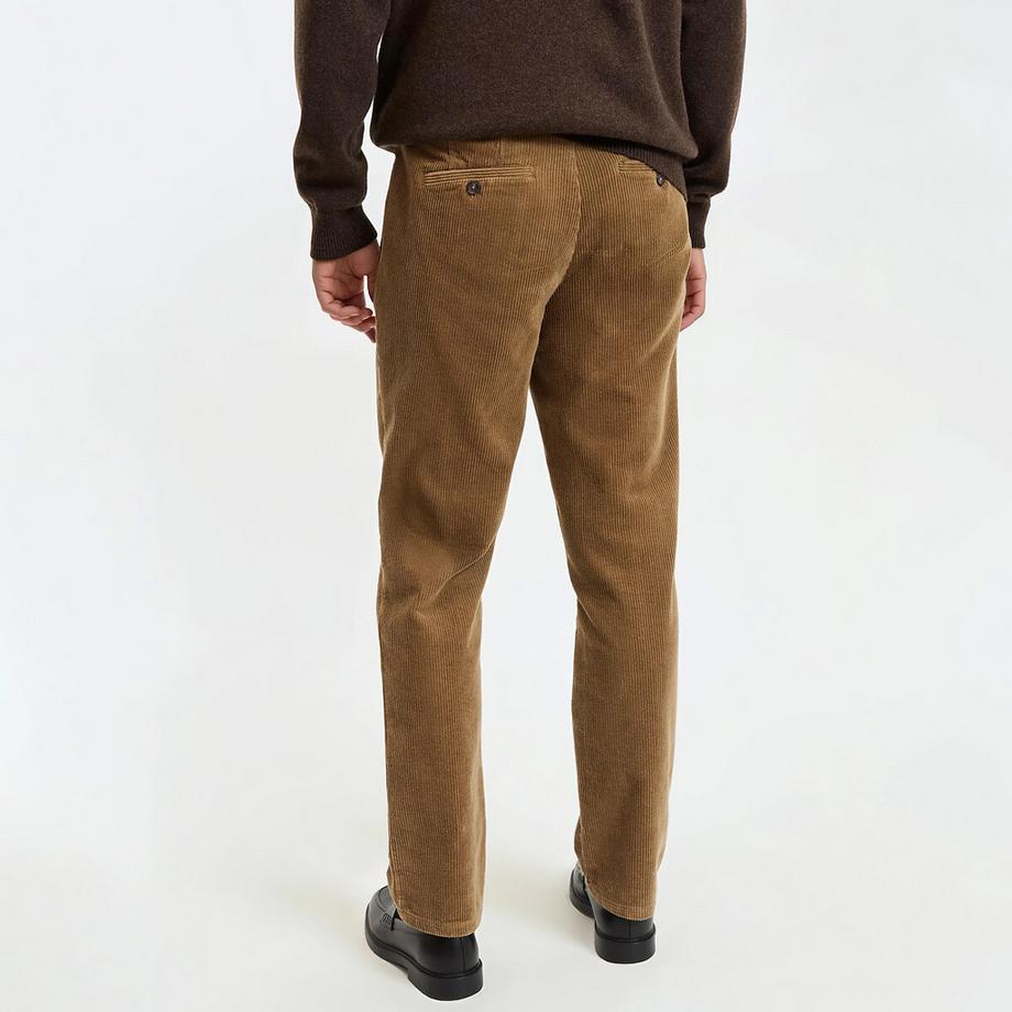 La Redoute Collections Pantalon Chino Velours Côtelé Stretch Coupe Droite  