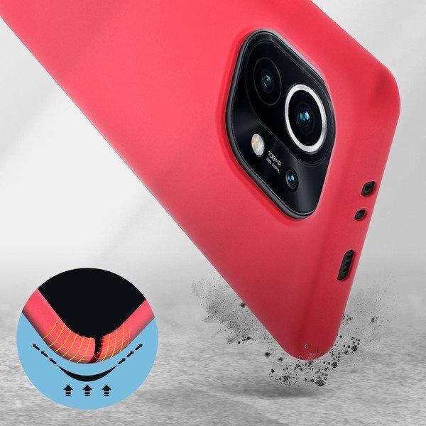 Avizar  Coque Xiaomi Mi 11 Soft Touch Fuschia 