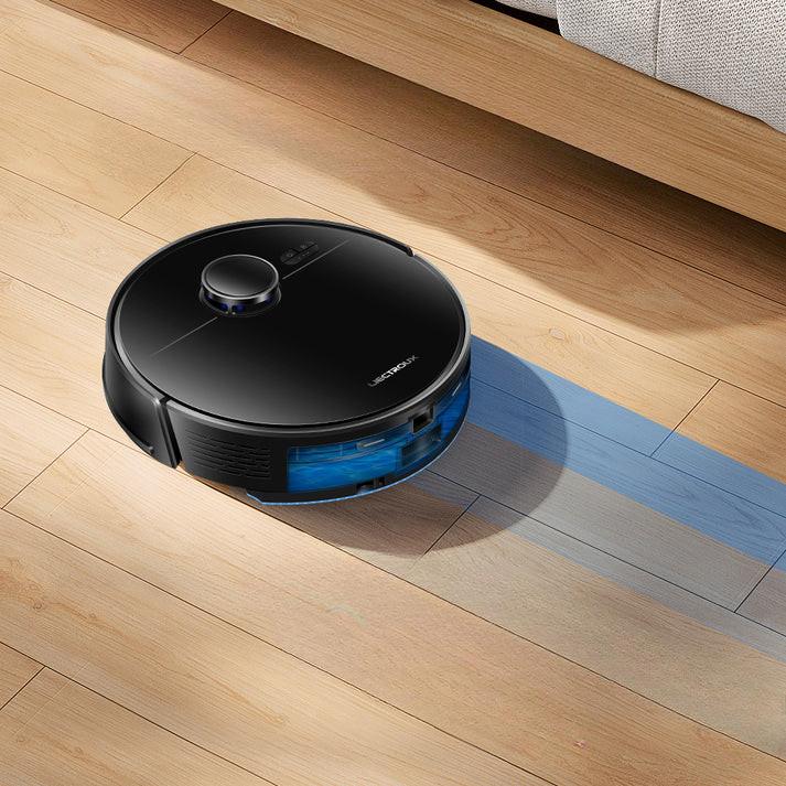 Blue Chilli Roboterstaubsauger mit Selbstentleerung und Lasernavigation für effiziente Reinigung  