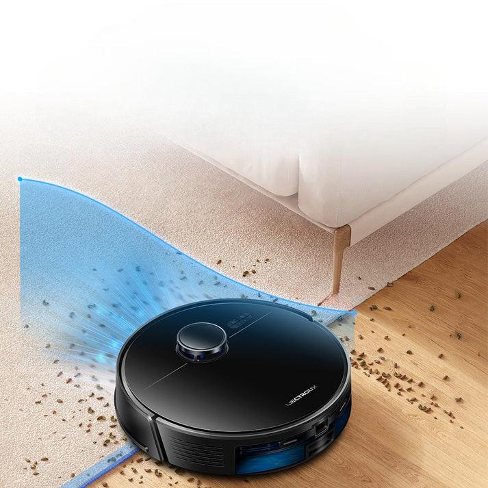 Blue Chilli Roboterstaubsauger mit Selbstentleerung und Lasernavigation für effiziente Reinigung  