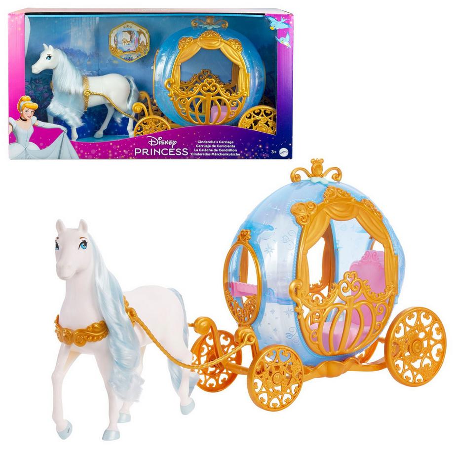 Mattel  Disney Princess Cinderella Kutsche 