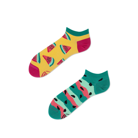 Many Mornings  Watermelon Splash Sneakersocks - Many Mornings 