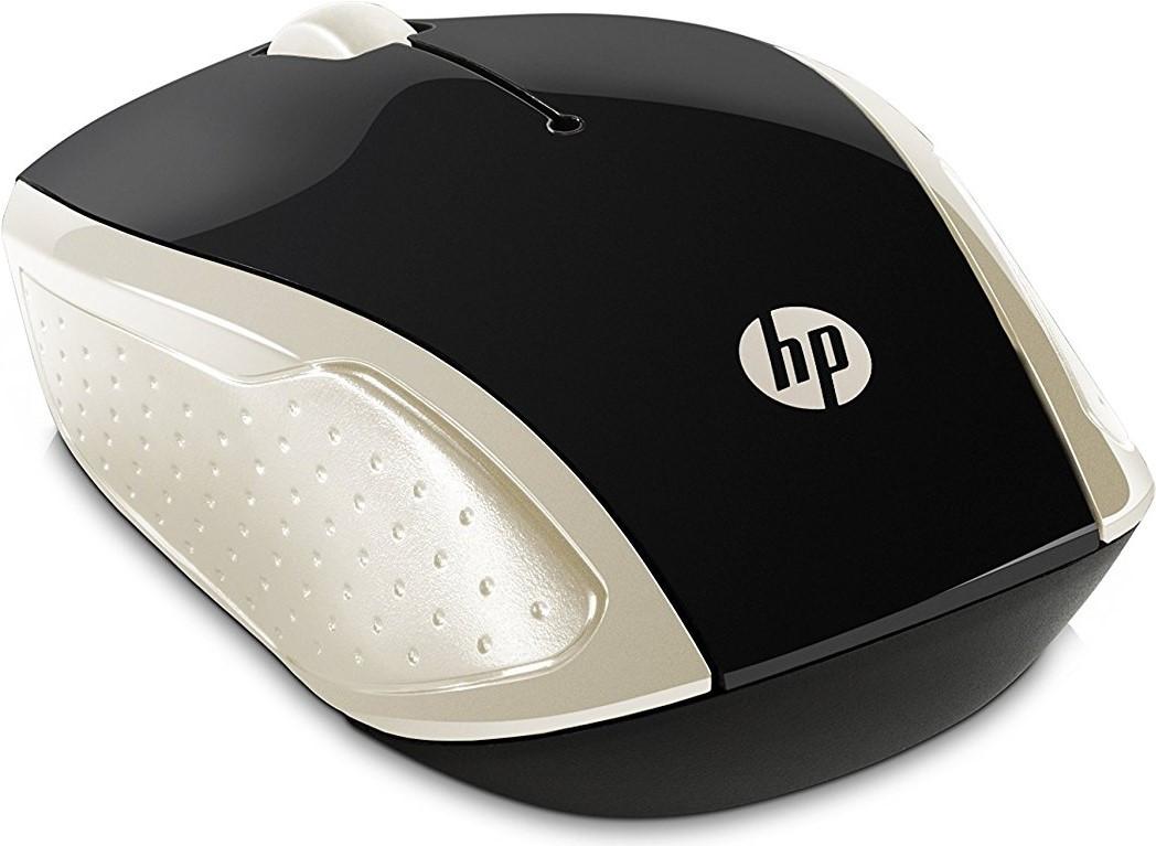 Hewlett-Packard  Wireless-Maus 200 Silk Gold 