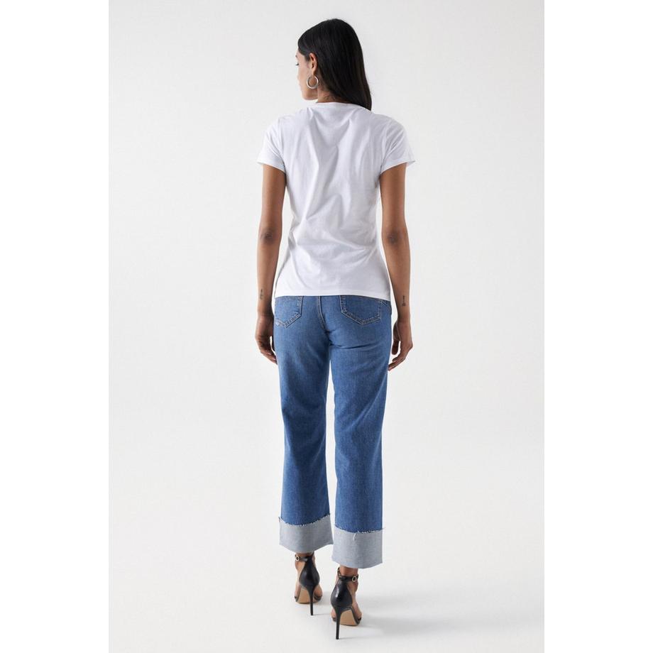 Salsa Institutional Beaded Slim Fit T-Shirt  