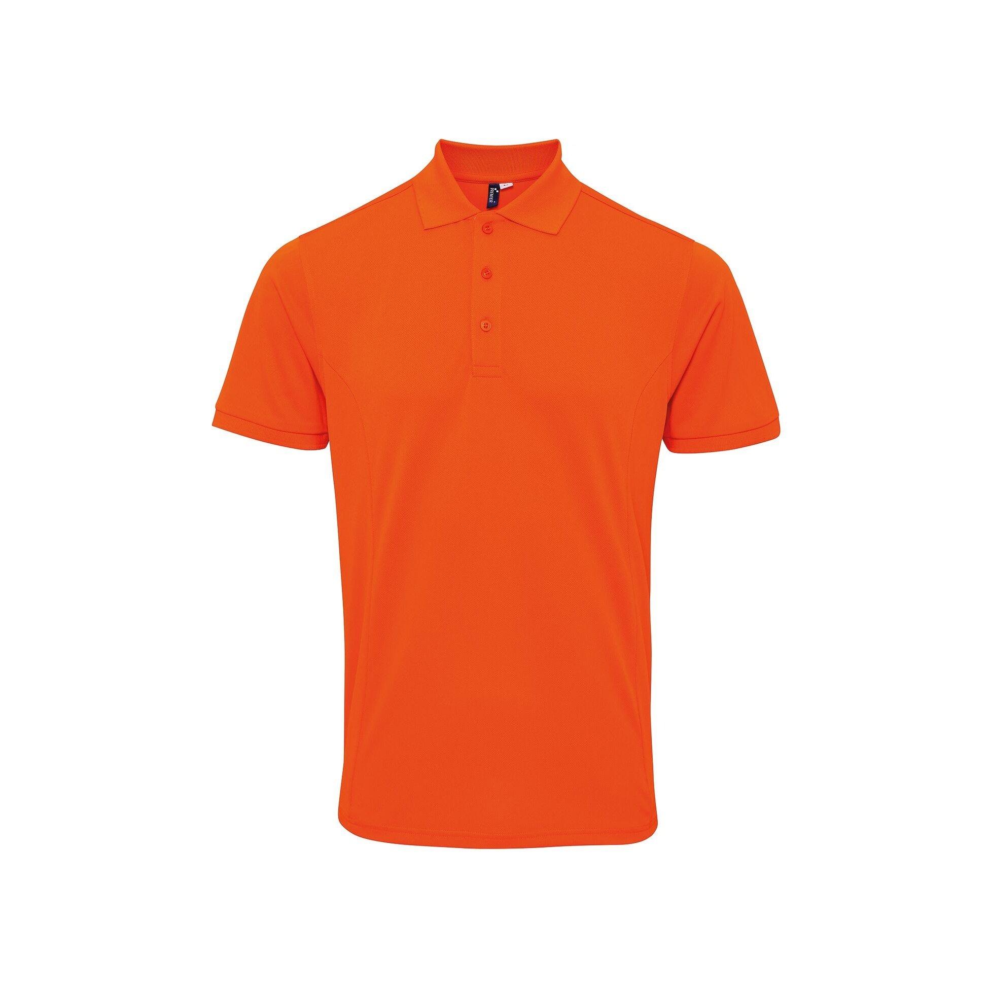 Image of Coolchecker Piquépoloshirt Mit Coolplus Herren Orange L