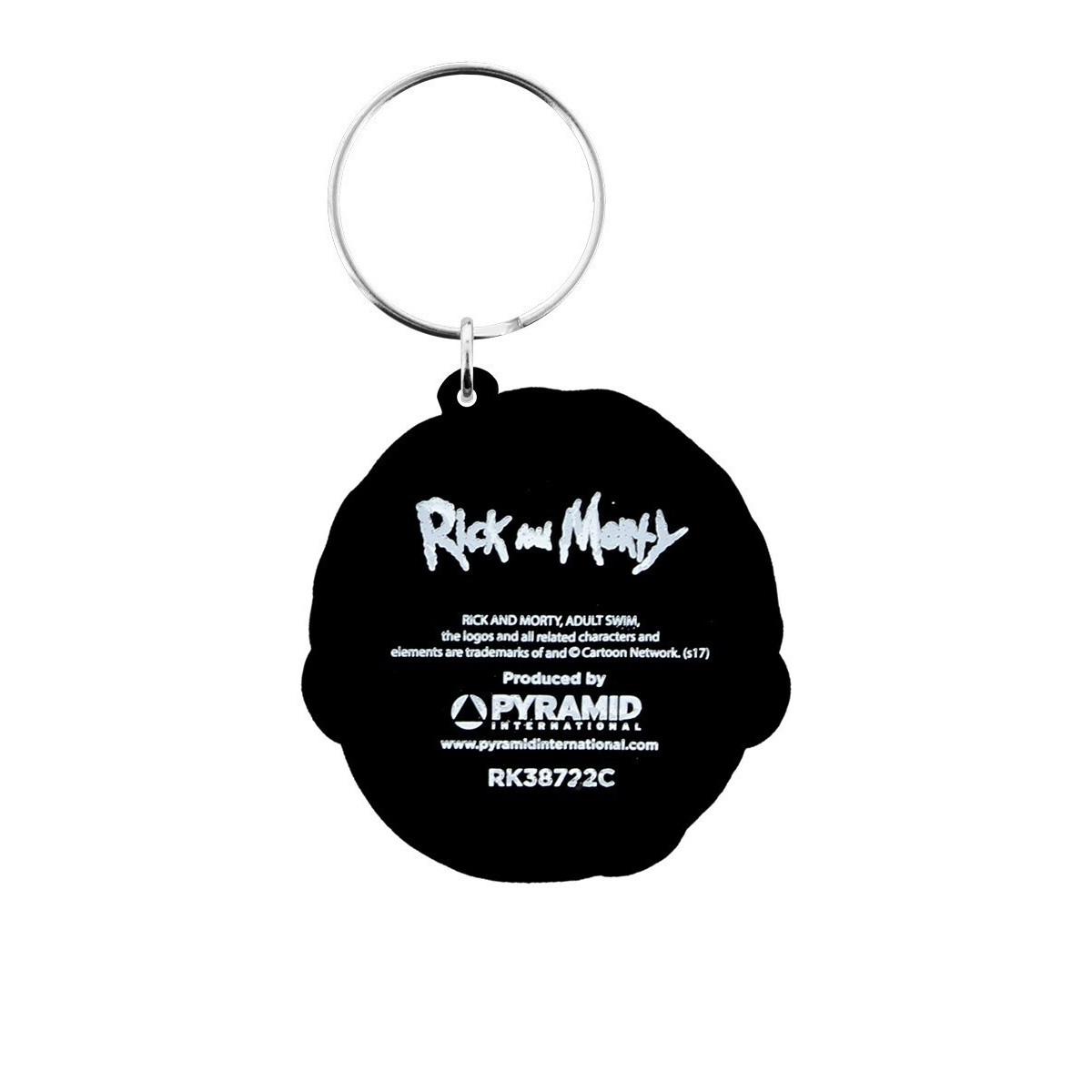 Rick And Morty Portachiavi Terrified Face  