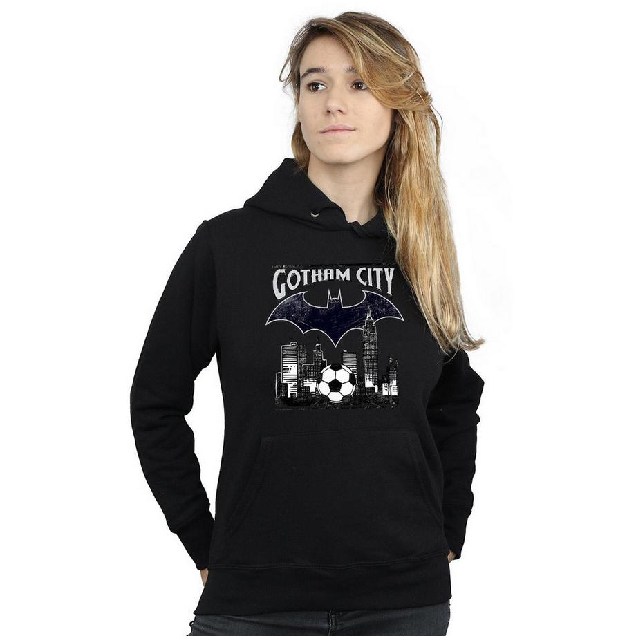 DC COMICS Gotham City Felpa con cappuccio  