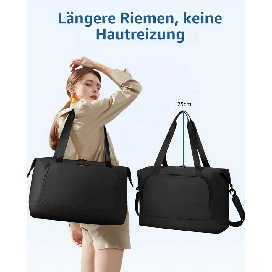 Only-bags.store Faltbare Reisetasche Untersitz-Handgepäck  