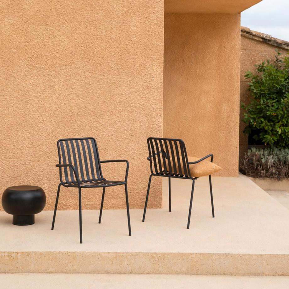 Tikamoon Gartensessel ausem Metall Gaby  